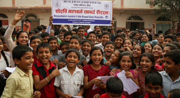 राजस्थान 8वीं बोर्ड: भविष्य की नींव का परिणाम घोषित!