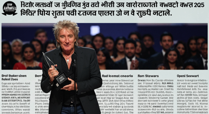 रॉक के शहंशाह रॉड स्टीवर्ट AMAs में सर्वोच्च सम्मान से नवाजे जाएंगे