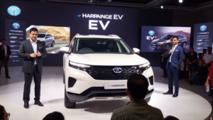 टाटा का एक और मास्टरस्ट्रोक: हैरियर EV ने दी दस्तक