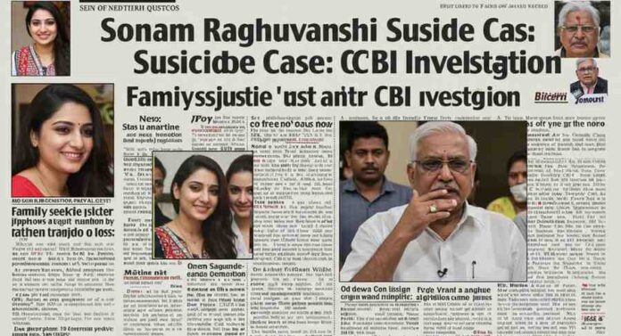 Sonam Raghuvanshi Case